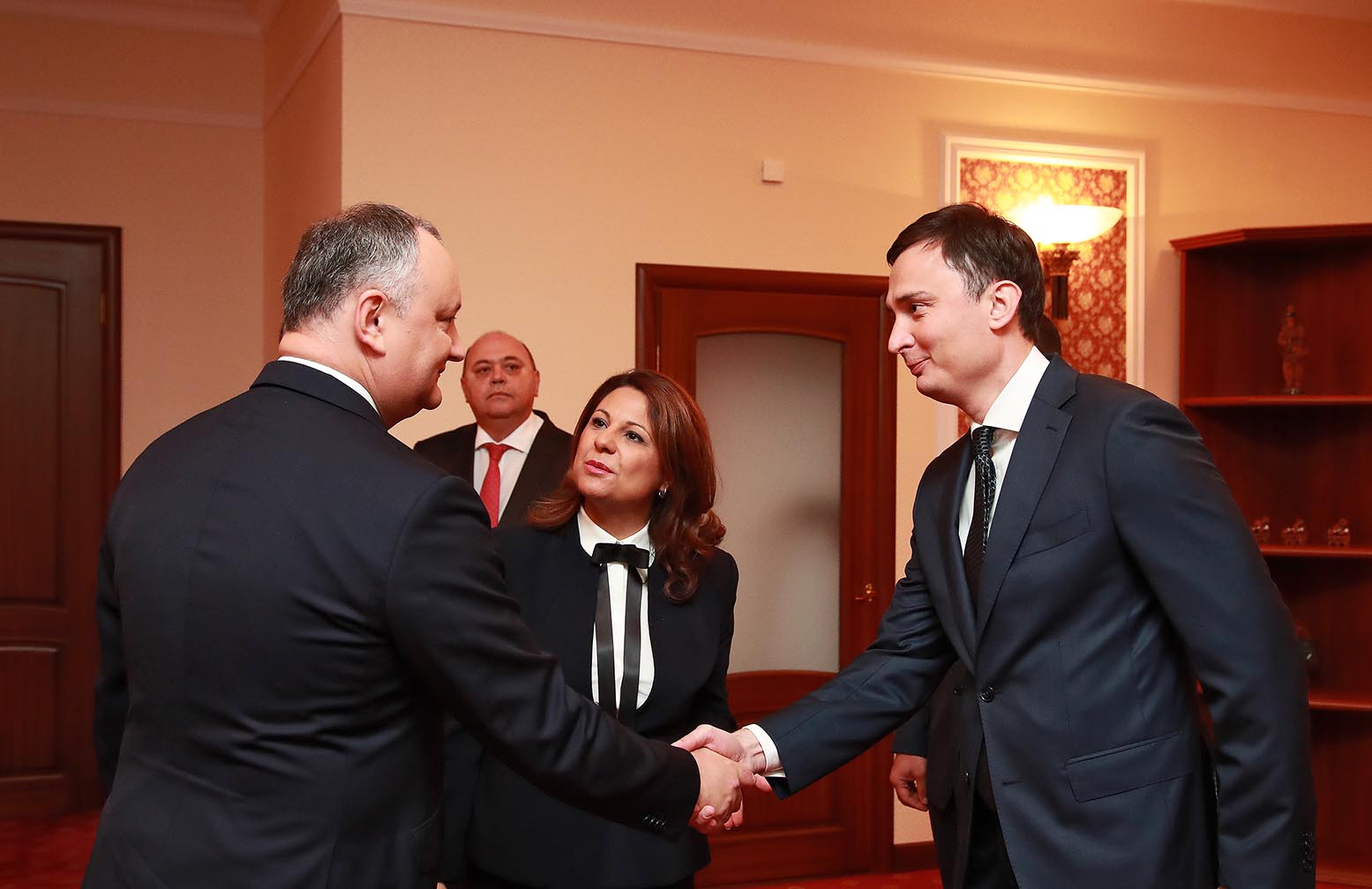 Igor Dodon received credential from the ambassador of Malta