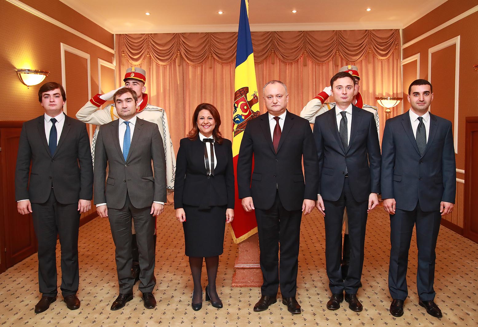 Igor Dodon received credential from the ambassador of Malta